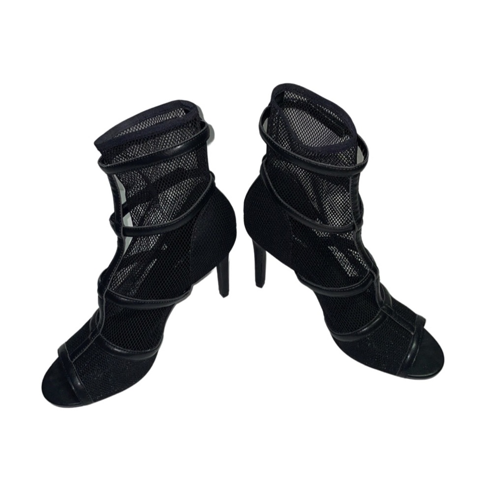 Call It Spring Mesh Heels - Black - Size 10